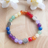 Handmade Chakra Gemstone Stretch Bracelet-Jewellery-Serenity Gifts