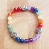 Gemstone Chakra Handmade Stretch Bracelet-Jewellery-Serenity Gifts