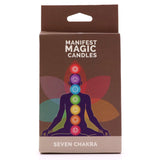 Manifest Magic Candle - Seven Chakra - Balance-Candle-Serenity Gifts