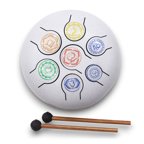 Hapi Drum - Seven Chakra - 18cm-Happy Drum-Serenity Gifts