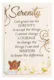 Prayer Card White - Serenity-Prayer Card-Serenity Gifts