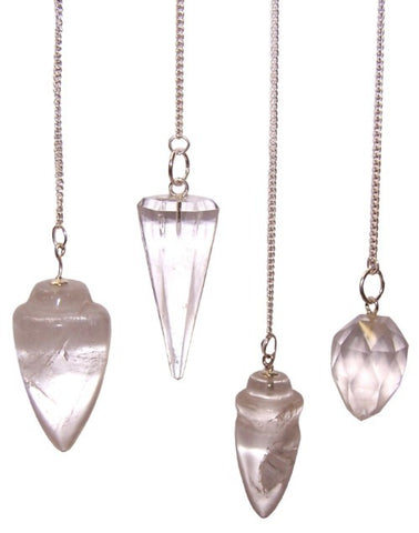 Gemstone Pendulum - Clear Quartz-Orgonite-Serenity Gifts