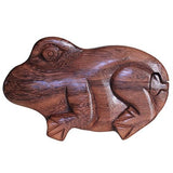 Bali Puzzle Box - Frog-Bali Magic Box-Serenity Gifts