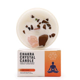 Chakra Crystal Candles - Sacral Chakra-Chakra Gifts-Serenity Gifts