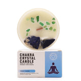 Chakra Crystal Candles - Throat Chakra-Chakra Gifts-Serenity Gifts