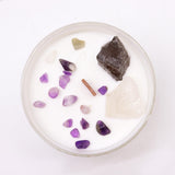 Chakra Crystal Candles - Crown Chakra-Chakra Gifts-Serenity Gifts