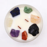 Chakra Crystal Candles - Seven Charkra-Chakra Gifts-Serenity Gifts