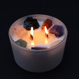 Chakra Crystal Candles - Seven Charkra-Chakra Gifts-Serenity Gifts