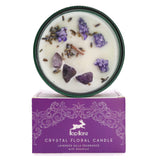 Hop Hare Crystal Magic Flower Candle - The Moon-Candle-Serenity Gifts