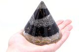 Orgonite Cone - Selenite, Black Tourmaline and Copper - 90 mm-Orgonite-Serenity Gifts