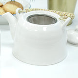 Herbal Teapot Set - Classic White-Herbal Teapot Set-Serenity Gifts