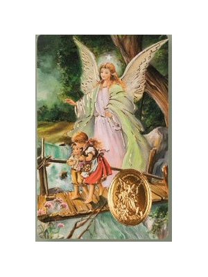 Prayer Card - Guardian Angel-Prayer Card-Serenity Gifts