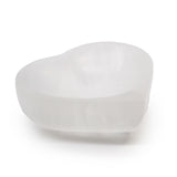 Selenite Heart Bowl - 10cm-Crystal Gemstone-Serenity Gifts