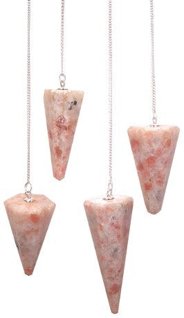 Gemstone Pendulum - Sunstone-Orgonite-Serenity Gifts