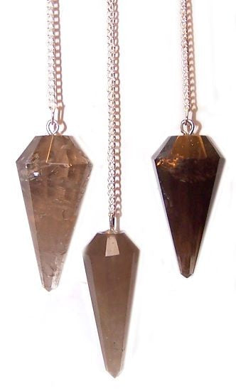 Gemstone Pendulum - Smoky Quartz-Orgonite-Serenity Gifts