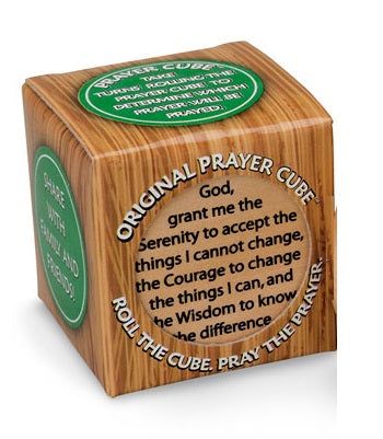 Wooden Prayer Cube - 6 Prayers-Prayer Cube-Serenity Gifts